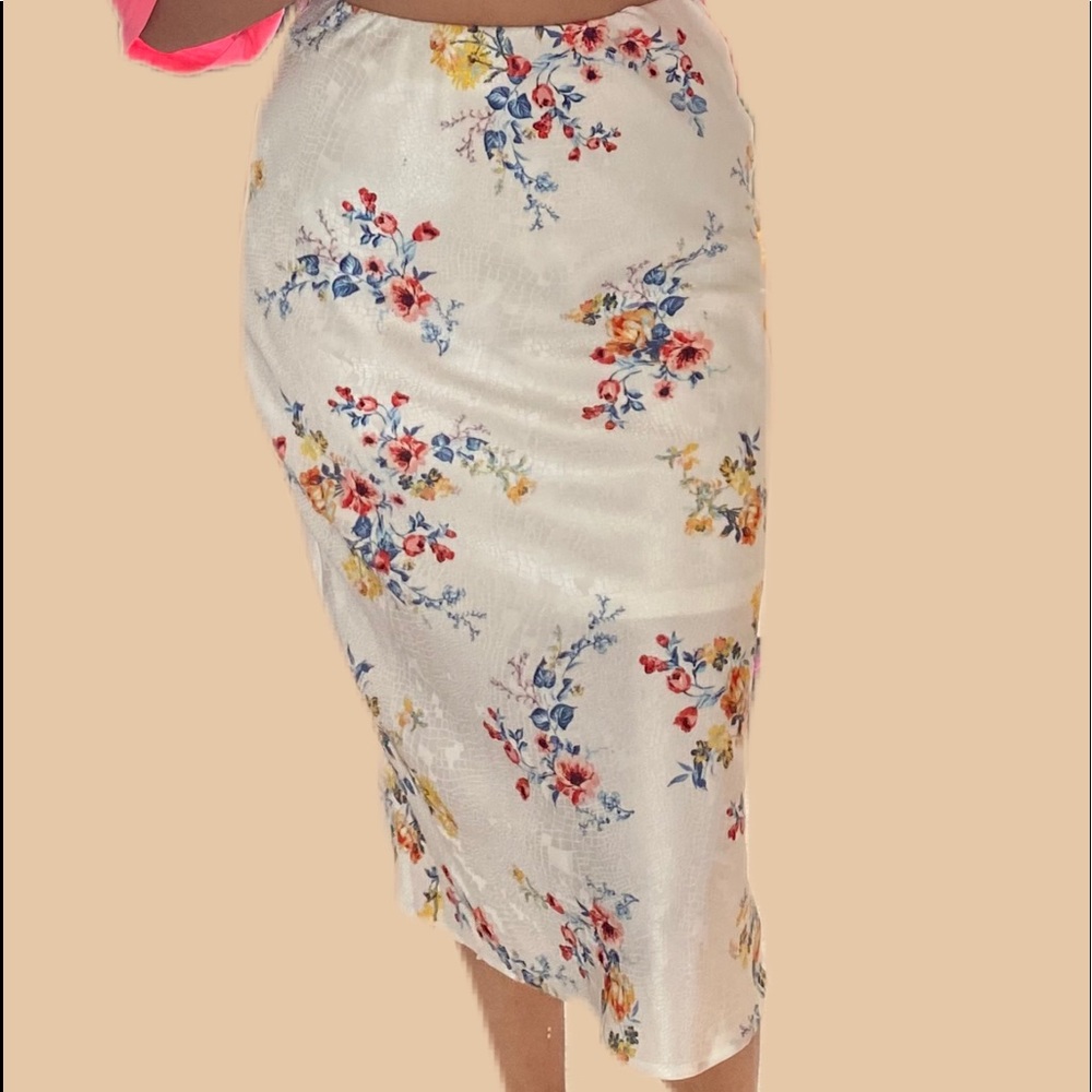 Macy’s Mid-Length Floral Skirt